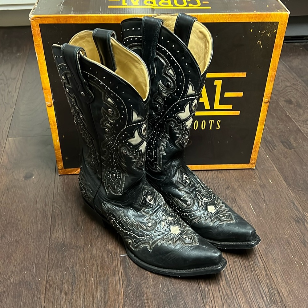 Corral Men’s Cowboy Boots C3847 in Black